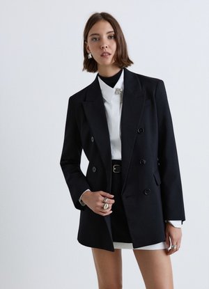 Calliope, GIACCA TINTA UNITA - Blazer - ultrablack