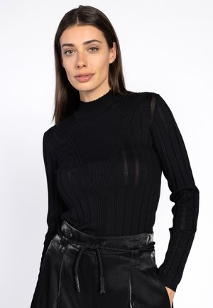 VIDA AJOUR VIS - Longsleeve - black