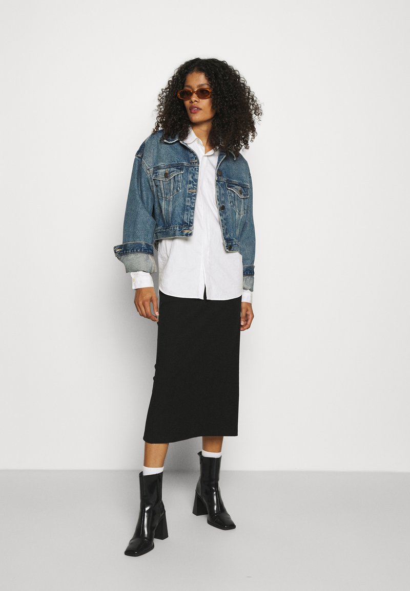 Falda de tubo - black/negro - Zalando.es