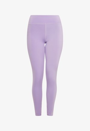 Lillāki legingi ar augstu jostas vietu, izgatavoti no gludas, elastīgas auduma, ar pieguļošu formu un minimālām šuvēm, lai nodrošinātu komfortu.