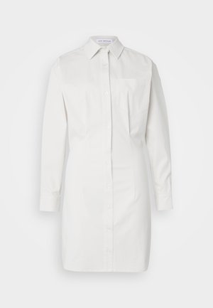 Good American STRETCH SHIRT DRESS - Blusenkleid - white