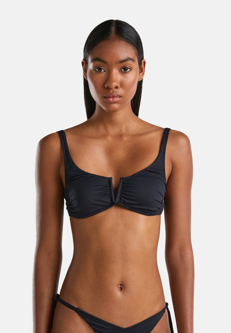 United Colors of Bikini top black Zalando.de