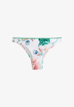 Bas de bikini - white floral