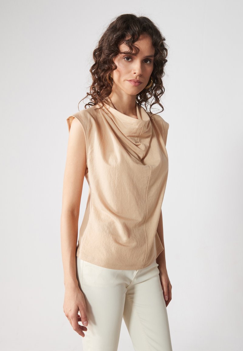 Anna Field by Zalando - Print T-shirt - sand, Enlarge
