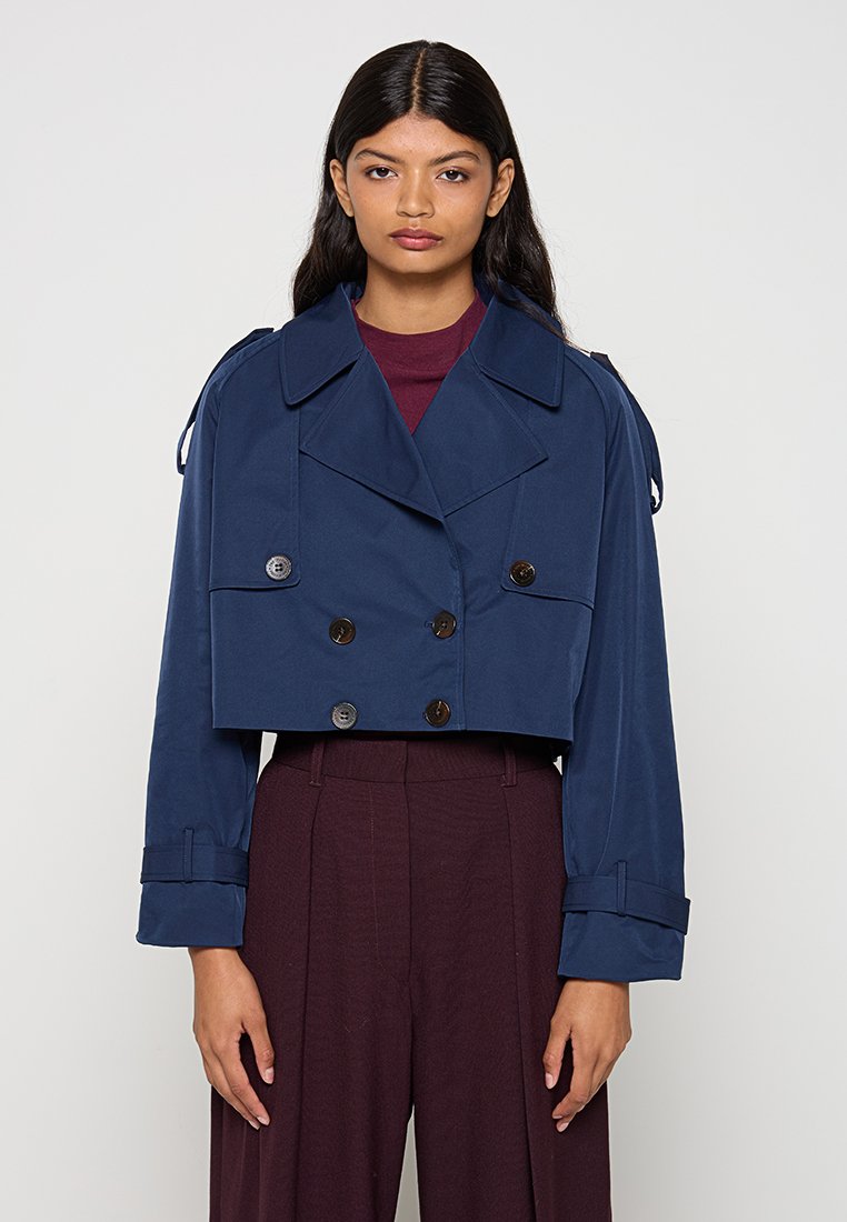 dreimaster Lichte jas donkerblauw