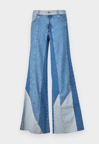 FLORANIA BILMA - Wide leg - nachtblau