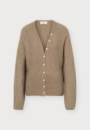 Gina Tricot, FITTED WAIST CARDIGAN - Жилетка - beige