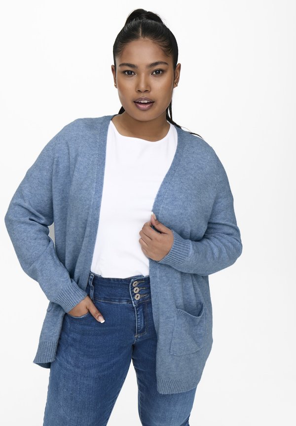 CURVY OFFEN - Strickjacke - allure