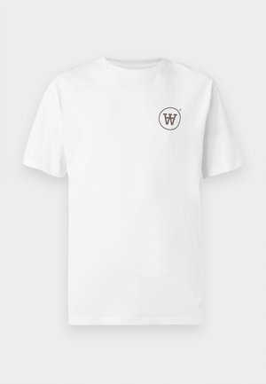 ACE TEE CRAACK UNISEX - Nyomott mintás póló - bright white