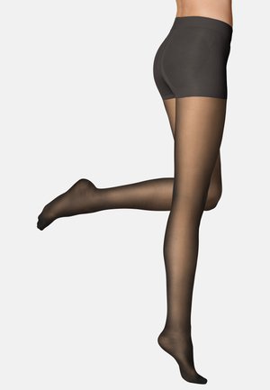 CONTOURING SHAPING COMPRESSION TIGHTS 15 DEN - MADE IN GERMANY - Strumpfhose - almost black