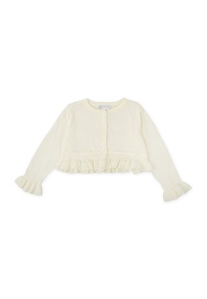 Chaqueta de punto - blanco químico