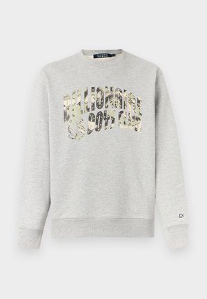 OVERLAY CAMO FILL ARCH LOGO CREW NECK - Mikina - heather grey