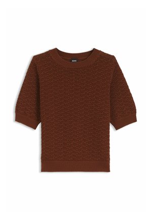 BOSS, BOSS FOLEARIA - T-shirt imprimé - brown eighteen