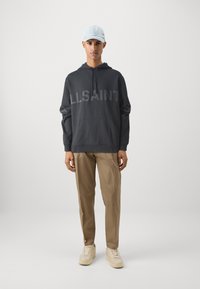 AllSaints BIGGY HOODY - Felpa - jet black