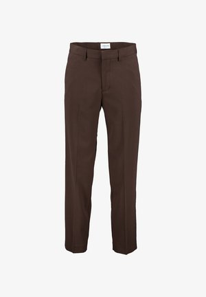 Lindbergh, RELAXED FIT FORMAL PANTS - Broek - deep brown