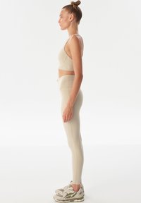 Twist Leggings - Hosen - cream