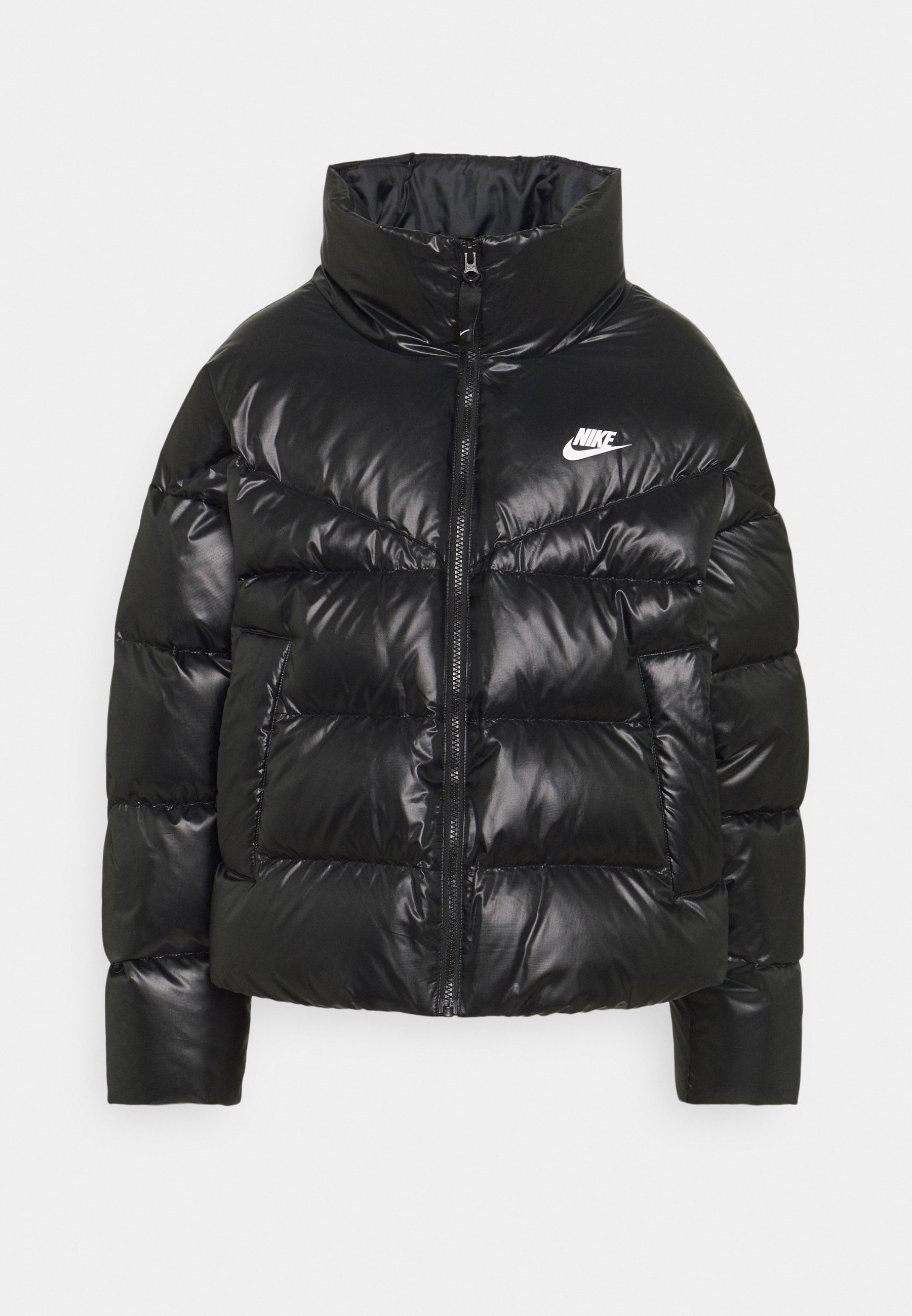 Puffer Cazadora Nike Mujer Negra Chaqueta Negra Plumifero Negro