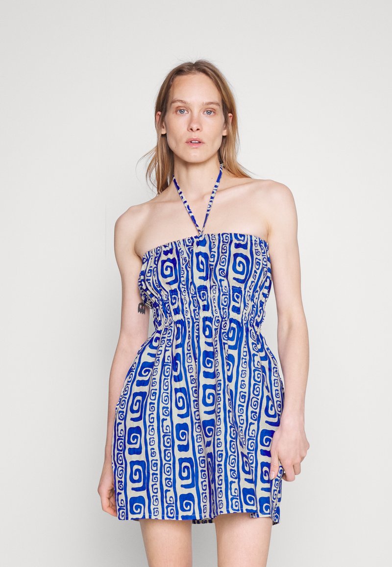Faithfull the brand ESTER MINI DRESS - Φόρεμα ημέρας - pacific blue