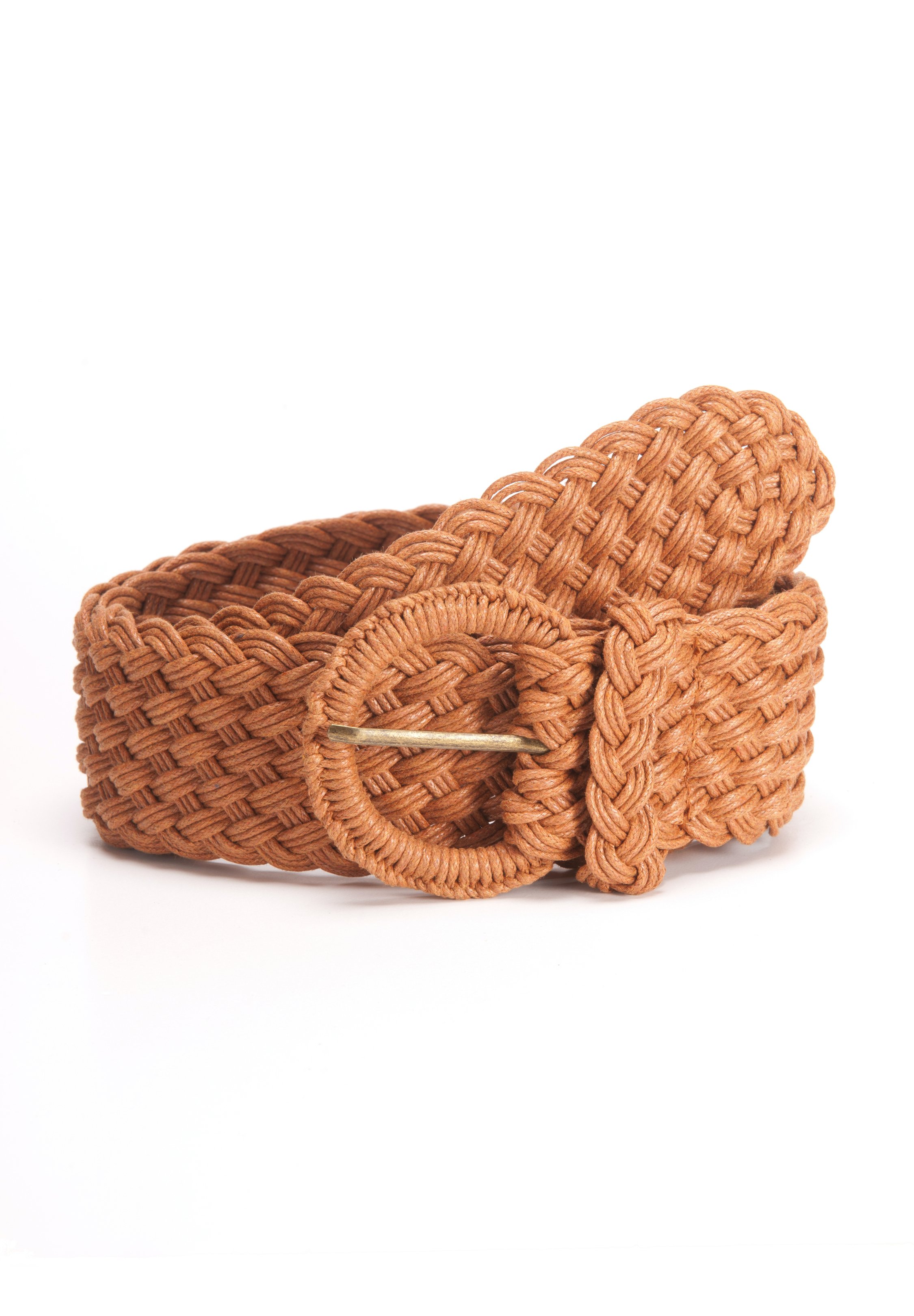 SCAMODA Flecht-Gürtel Aus Vollleder - 3,8cm Breite Für Damen & Herren