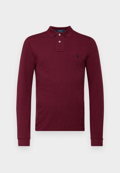 Polo Ralph Lauren LONG SLEEVE - Hosszú ujjú felső - vintage port heather
