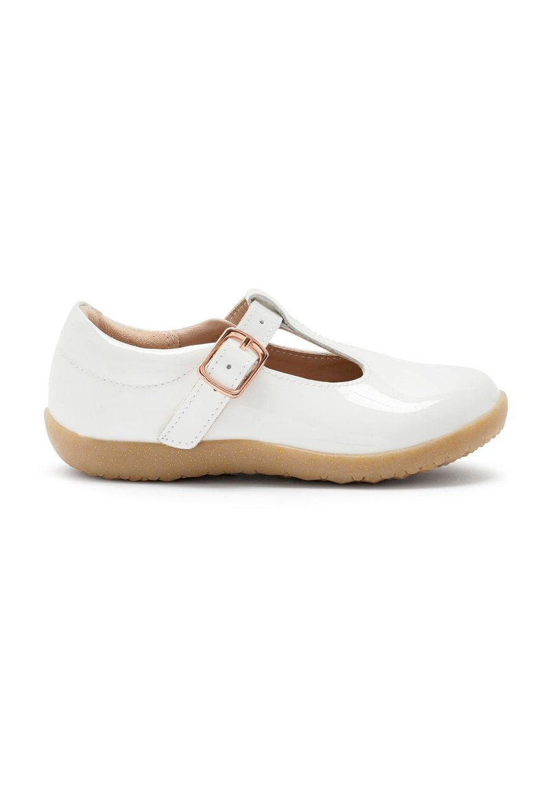 Next TBAR SHOES Babies white patent leather/blanc ZALANDO.FR