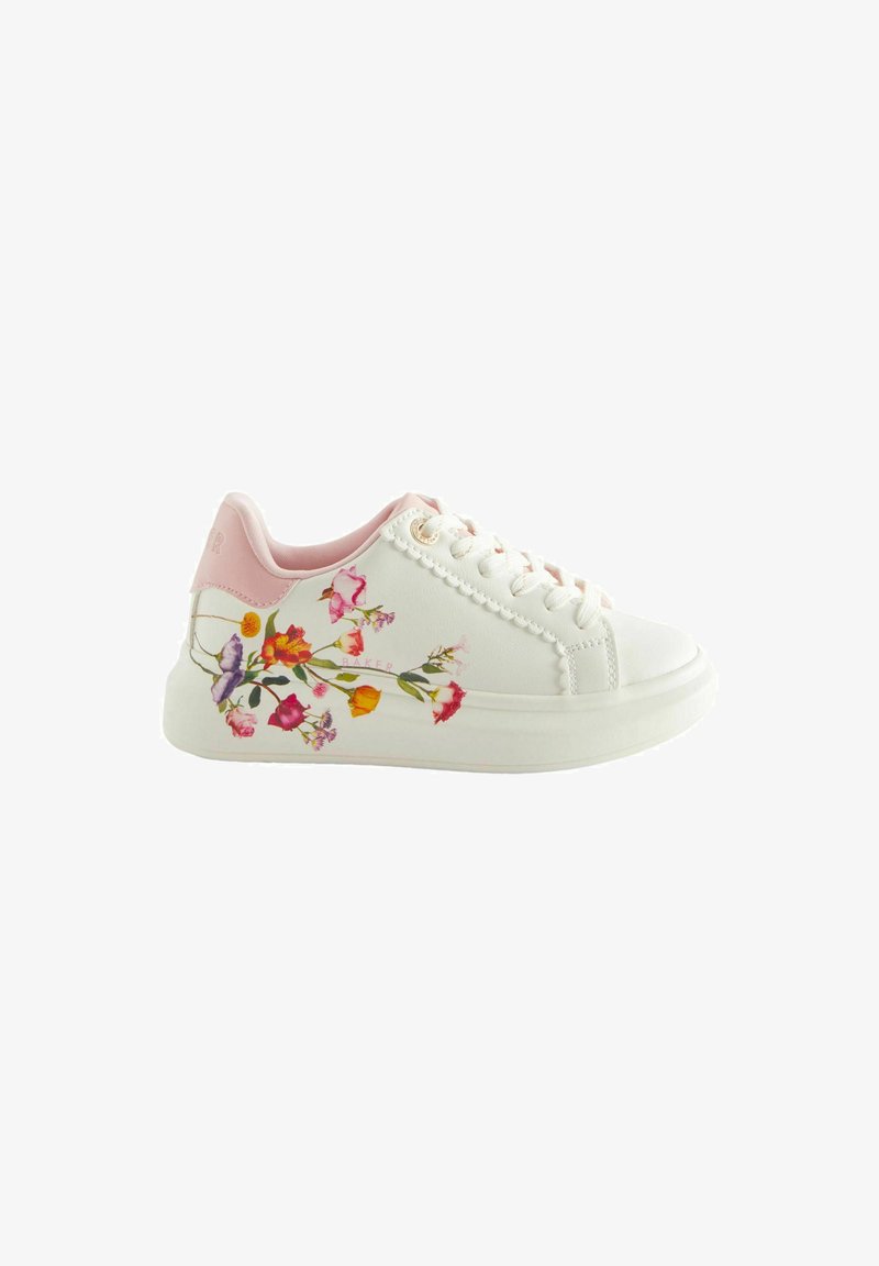 Baker by Ted Baker FLORAL CHUNKY REGULAR FIT - Sneakers basse - white