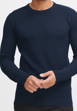 Strickpullover - dark blue