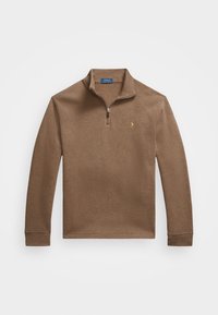ESTATE RIB QUARTER ZIP PULLOVER - Trui - cedar heather