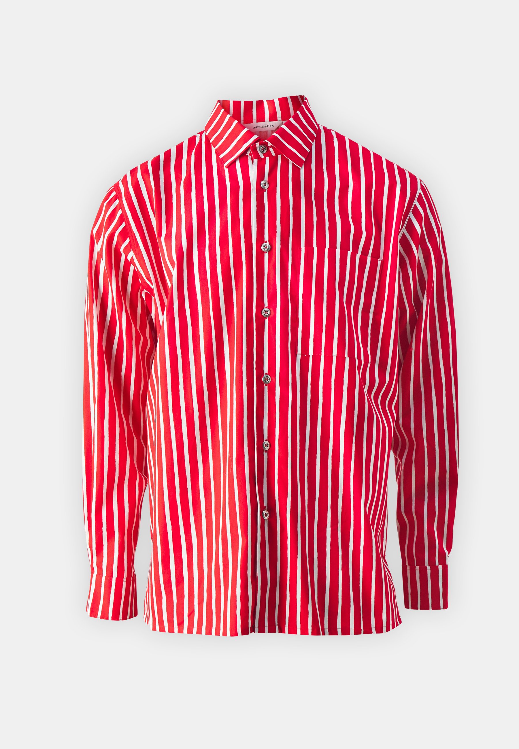 marimekko Jokapoika シャツ　オレンジ×ピンク Jokapoika Shirt | Marimekko