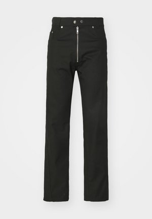 BIKER TROUSERS - Nohavice - black