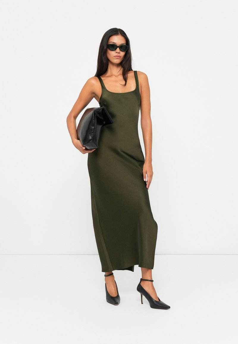 Samse Samse SUNNA DRESS - Maxi dress - deep forest/dark green - Zalando Samse Samse SUNNA DRESS - Maxi dress - deep forest/dark green - Zalando