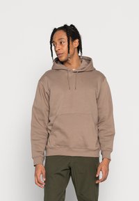 Weekday STANDARD HOODIE - Sweatshirt com capuz - dusty mole