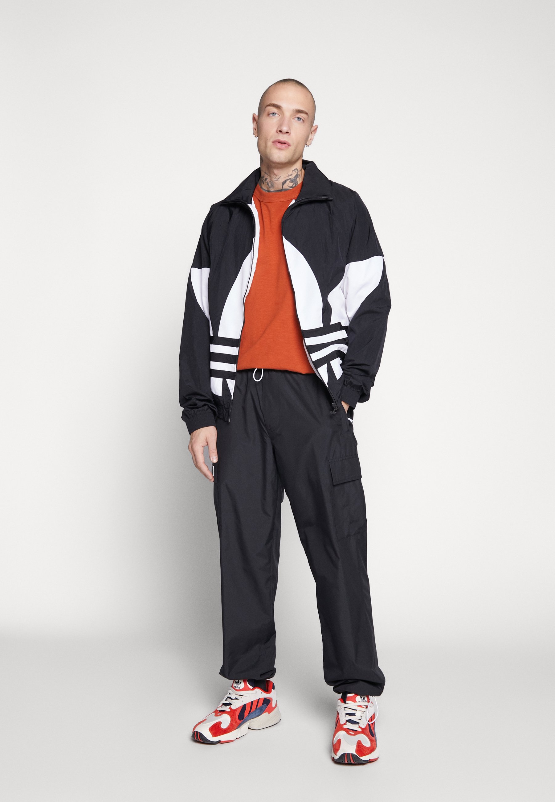 adidas Originals TREFOIL Leichte Jacke blackschwarz adidas Originals TREFOIL Leichte Jacke blackschwarz