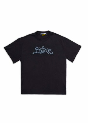 MORE - T-shirt con stampa - nero
