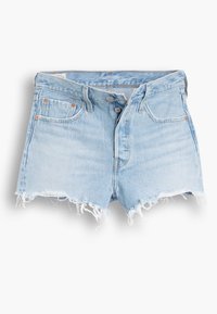 501® ORIGINAL - Shorts di jeans - light-blue denim