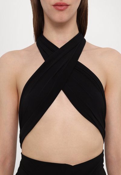 Norma Kamali CONVERTIBLE GOWN - Maxikjole - black
