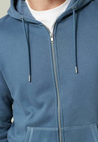 Next Mikina so zipsom - blue