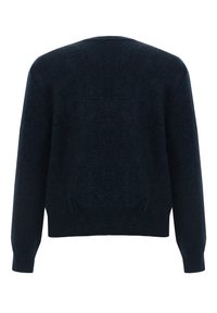adL BUTTONED FRONT - Cardigan - navy blue