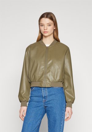 ONLHEIDI SHORT - Keinonahkatakki - kalamata
