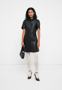 Bruuns Bazaar SOFT ZENDIANNA DRESS - Skjortekjole - black