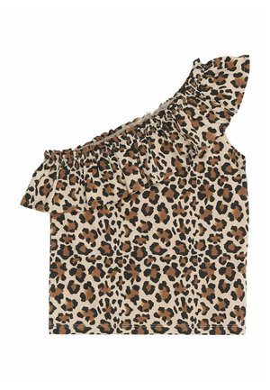 The New T-Shirt print - feather gray aop