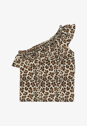 Majica kratkih rukava s printom - feather gray aop