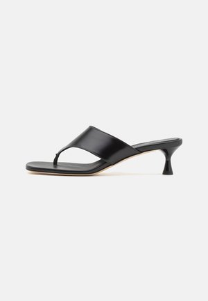 DEAR FRANCES FLIS - Sandaler m/ tåsplit - black