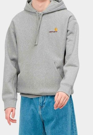 Kapuzenpullover - mottled grey