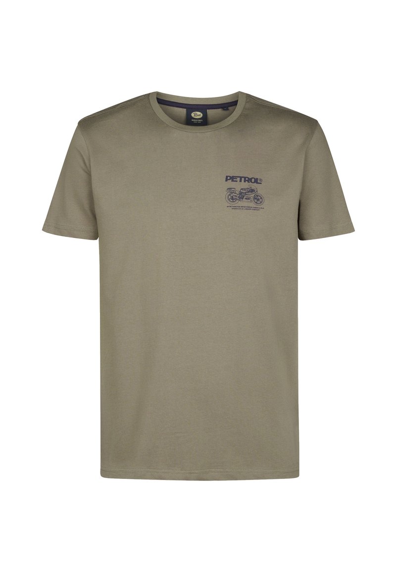 Petrol Industries T-shirt print graniet
