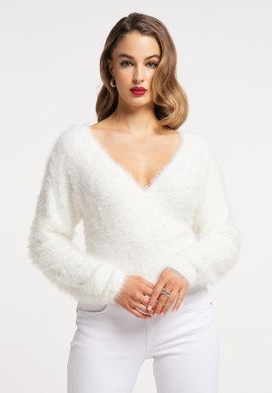 FAINA ZITHA - Jumper - wollweiss