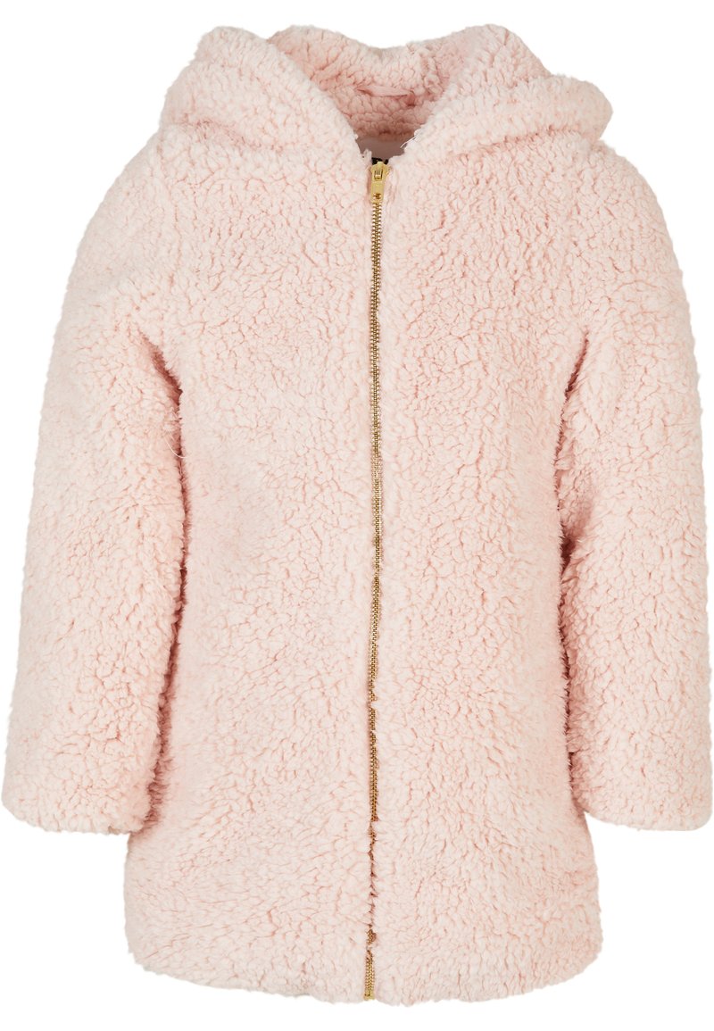 Urban Classics - SHERPA - Zimní kabát - pink, Zvětšit