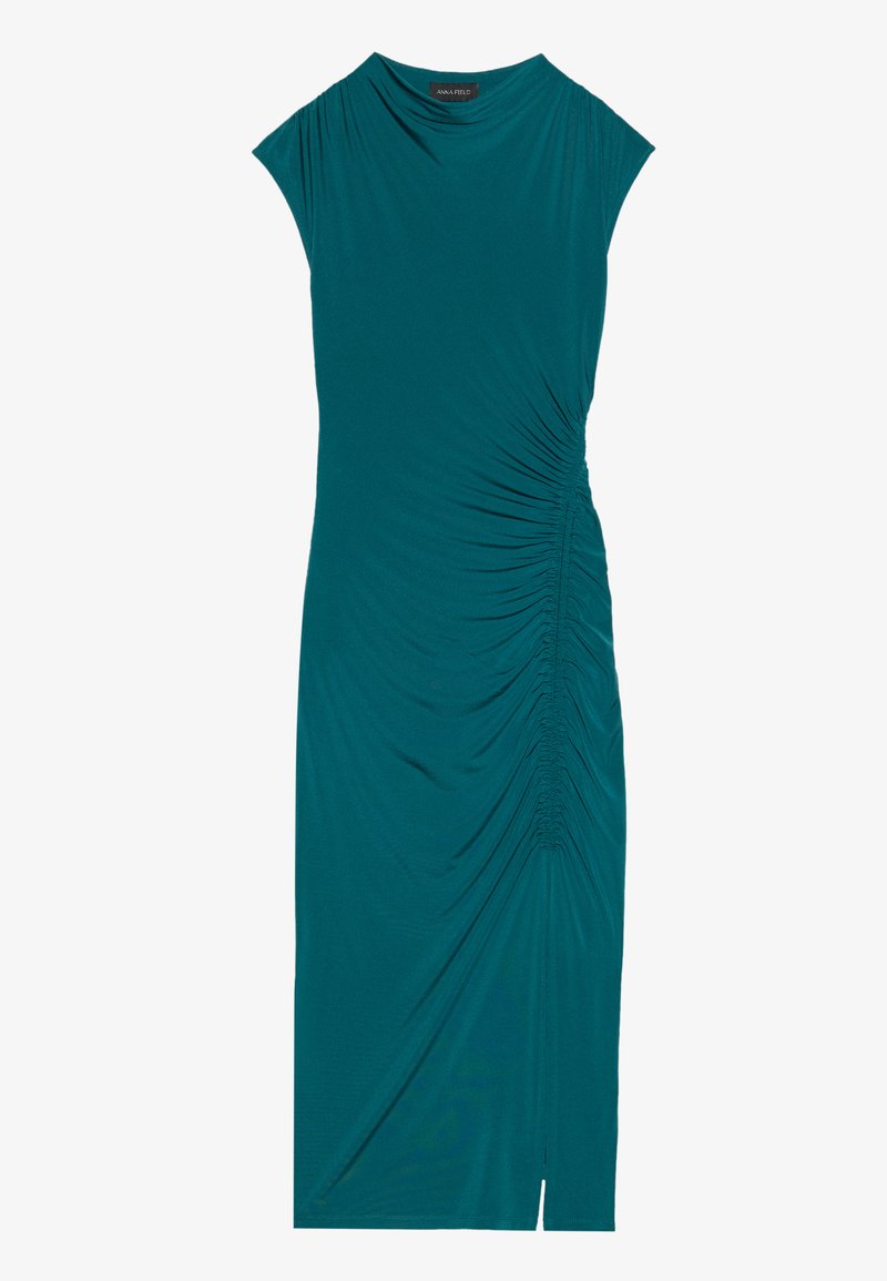 Anna Field Cocktailjurk donkergroen Anna Field Cocktailjurk donkergroen