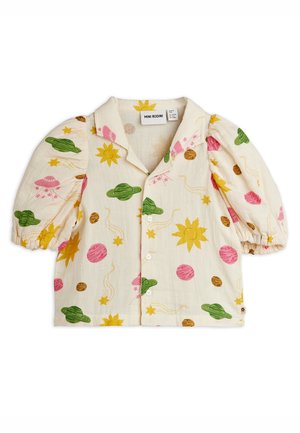 Mini Rodini SPACE MUSLIN - Button-down blouse - beige
