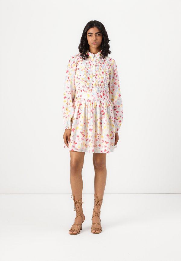 VIEVLO V NECK SHORT DRESS - Shirt dress